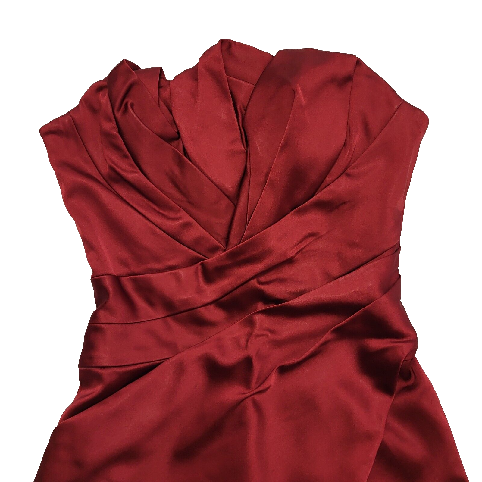 Karen Millen Vintage 90's Red Bodycon Party Dress Womens UK Size 8