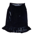 Gap 90s Vintage Black Velvet Skirt Women's Size 10 W28