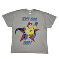 Gildan Vintage Y2K Grey Kick Ass Family Guy  T-Shirt Uk Men's Size XL