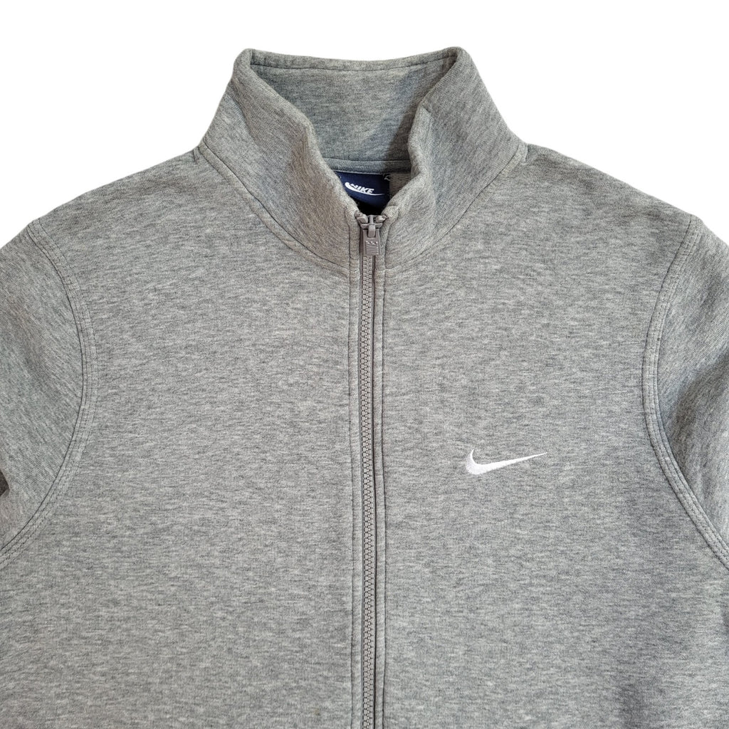 Nike Grey Full Zip Sports Modern Tracksuit Top Jacket UK Men's Size M