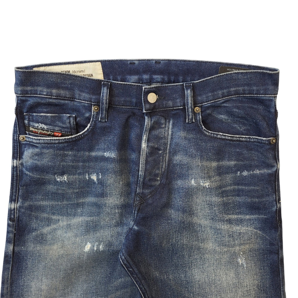 Diesel Tepphar Y2K Blue Straight Denim Jeans Men's Size S W30 L32