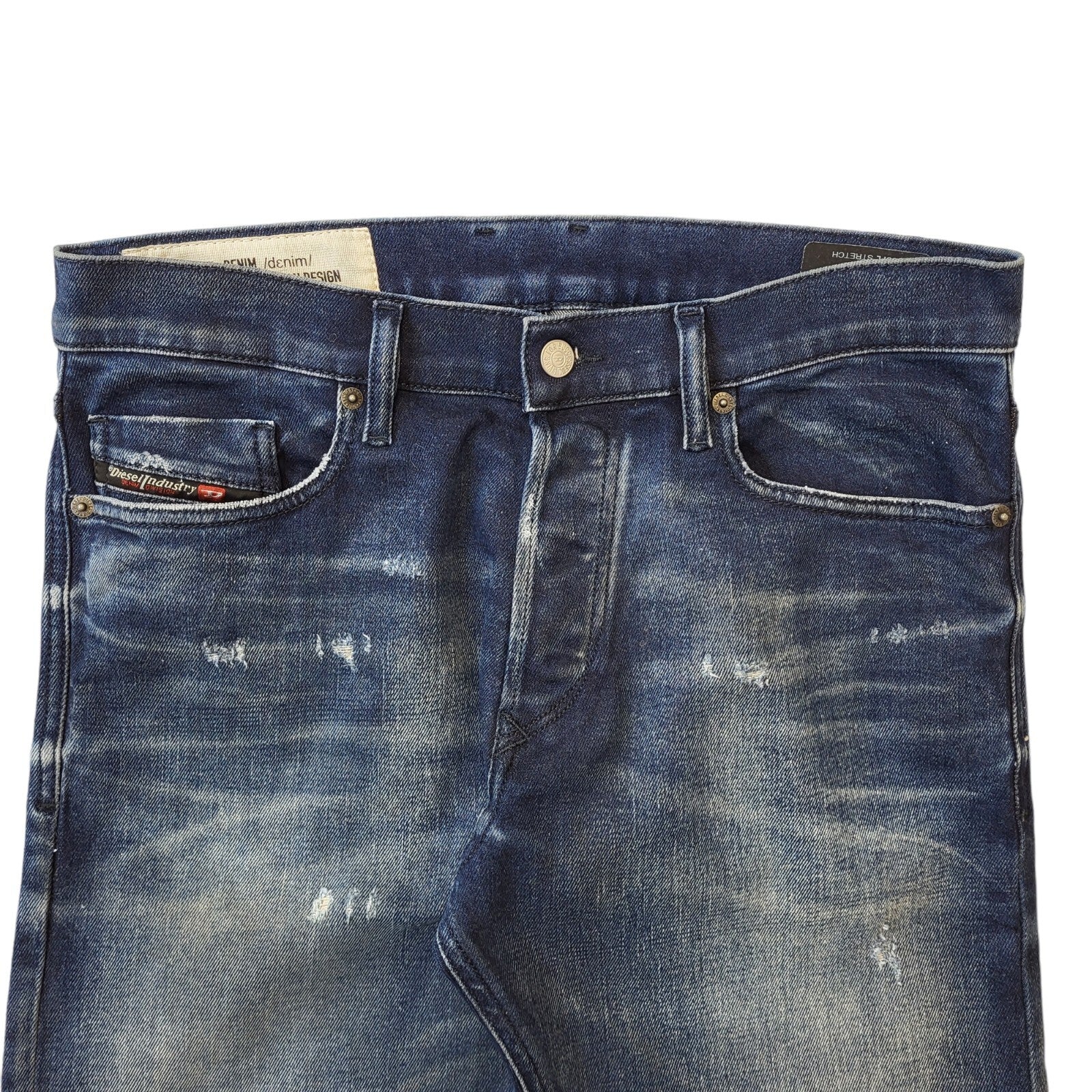 Diesel Tepphar Y2K Blue Straight Denim Jeans Men's Size S W30 L32