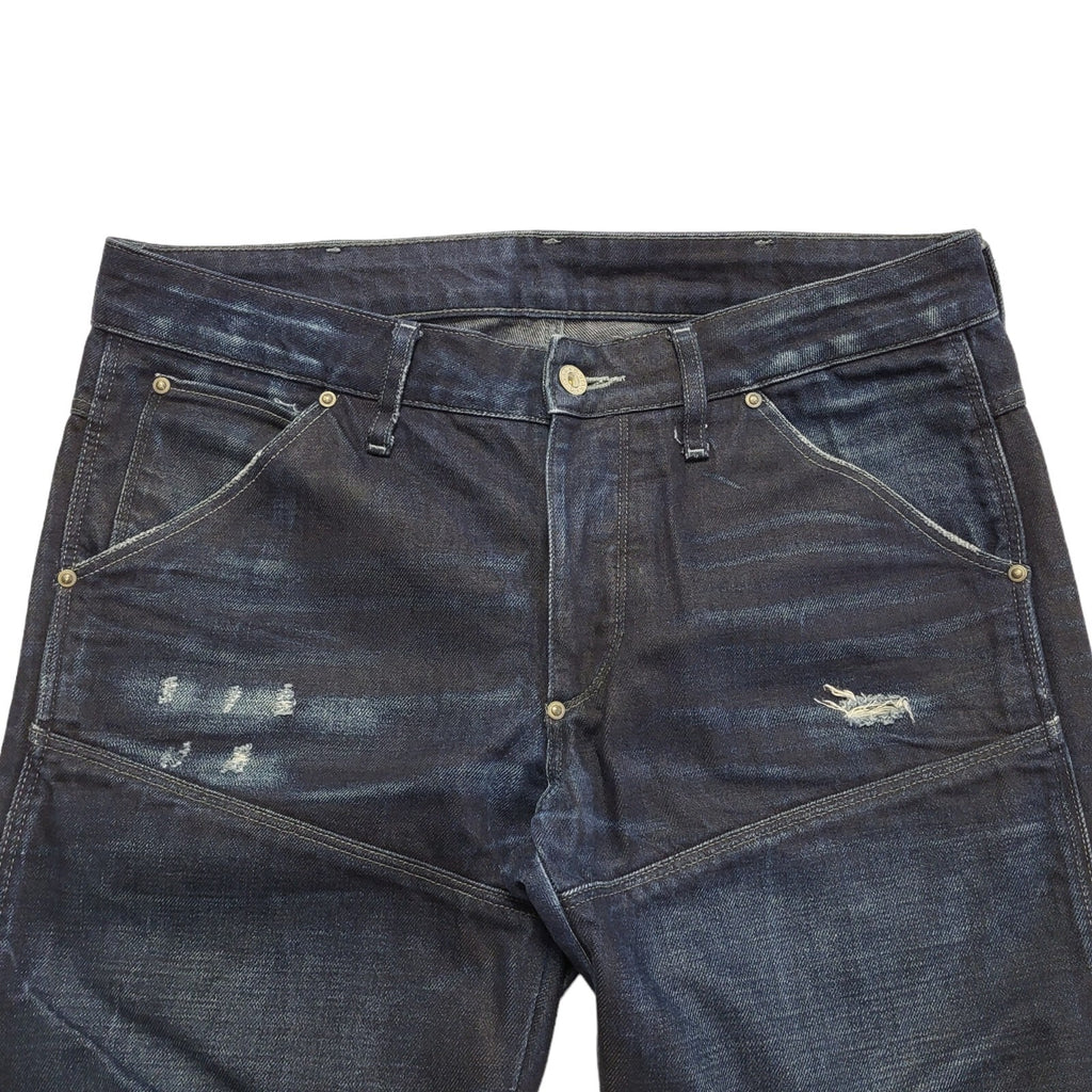 G-Star 5620 Low Tapered Vintage Y2K Blue Denim Jeans Uk Men's Size M W32 L33