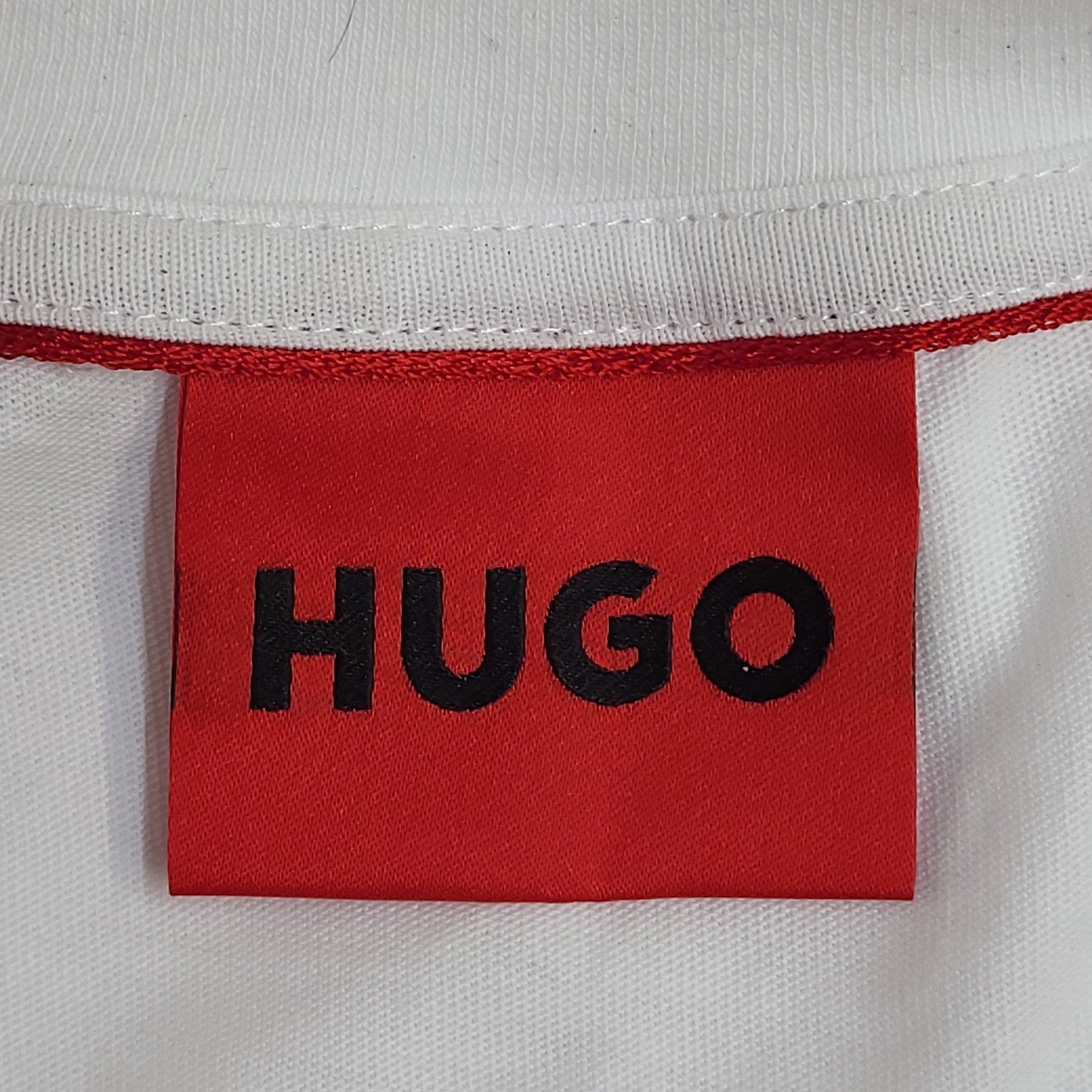 Hugo Boss White Y2k Cotton Palm Trees Double Stitch T-Shirt Uk Men's Size XS