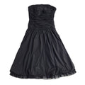 Whistles Vintage 90s Black Sleeveless Dress Uk Women's Size 12
