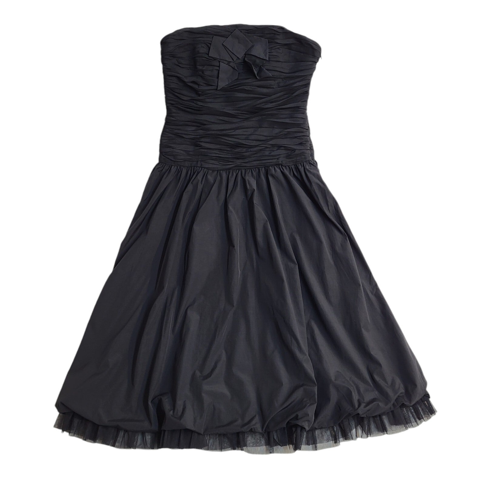 Whistles Vintage 90s Black Sleeveless Dress Uk Women's Size 12