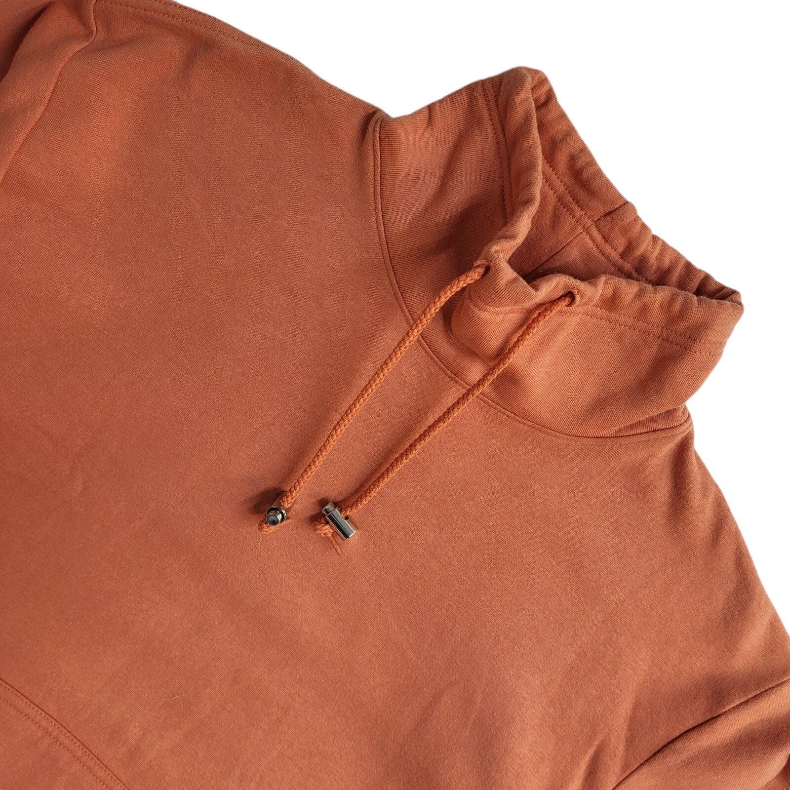 M&S Vintage 90's Orange Roll Neck Jumper UK Women's Size 16