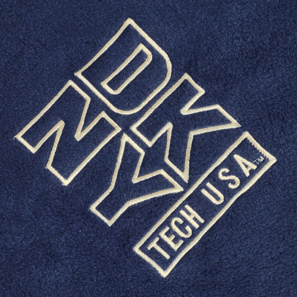 DKNY Vintage 90's Navy Blue Crew Neck Jumper UK Men's Size Large