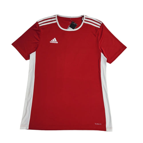 Adidas Climalite Red Modern Short Sleeve Sports T-Shirt BNWT Men's UK Size M