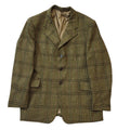West Of England Vintage 70s Green Wool Blazer Suit Jacket Men's Size M