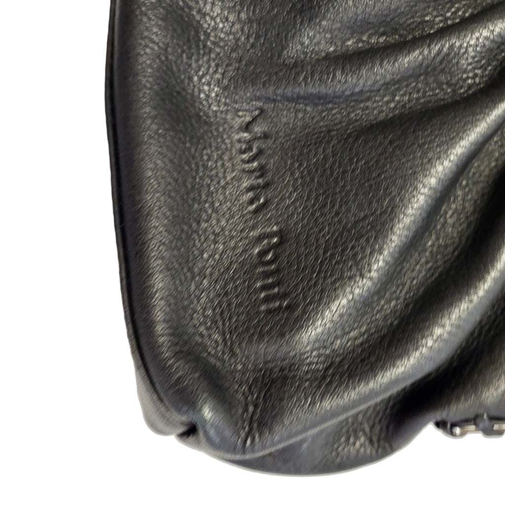 CB Grey Leather Hand Bag Uk Women's Size 10" x 7"