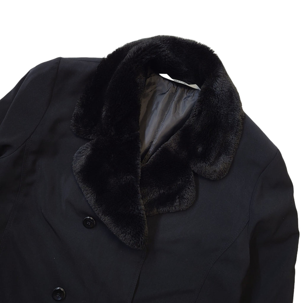 M&S St Michael 90s Double Breasted Coat Uk Women's Size 12