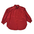 Jaques Vert 80s Vintage Red Sequin Long Sleeve Blouse Women's Size 14 EU 42