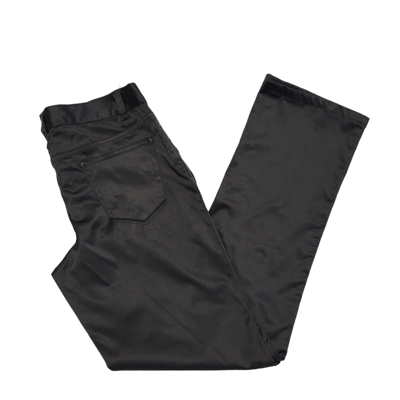 Vera Wang Vintage 90's Black Straight Leg Trousers Uk Women's Size 10/12 W29 L30