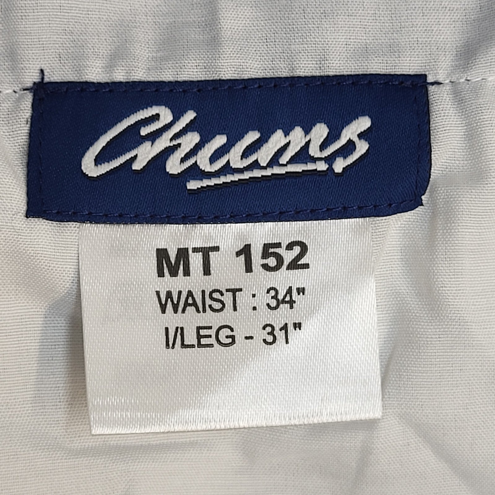 Chums Trousers Y2K Vintage Blue Straight Leg Uk Men's L W34 L31