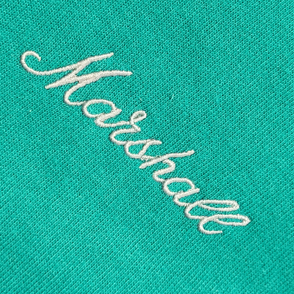 Marshall 80's Green Crew Neck Sweatshirt Uk Men's Size XL