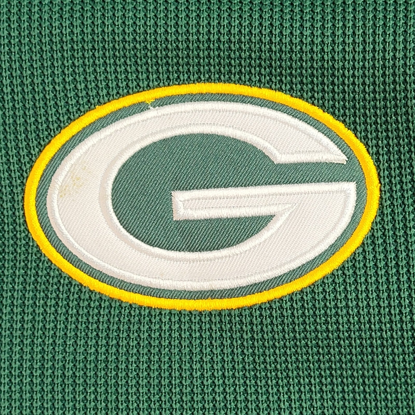 NFL Green Bay Packers Green Full Zip Y2K Jacket UK Men's Size M