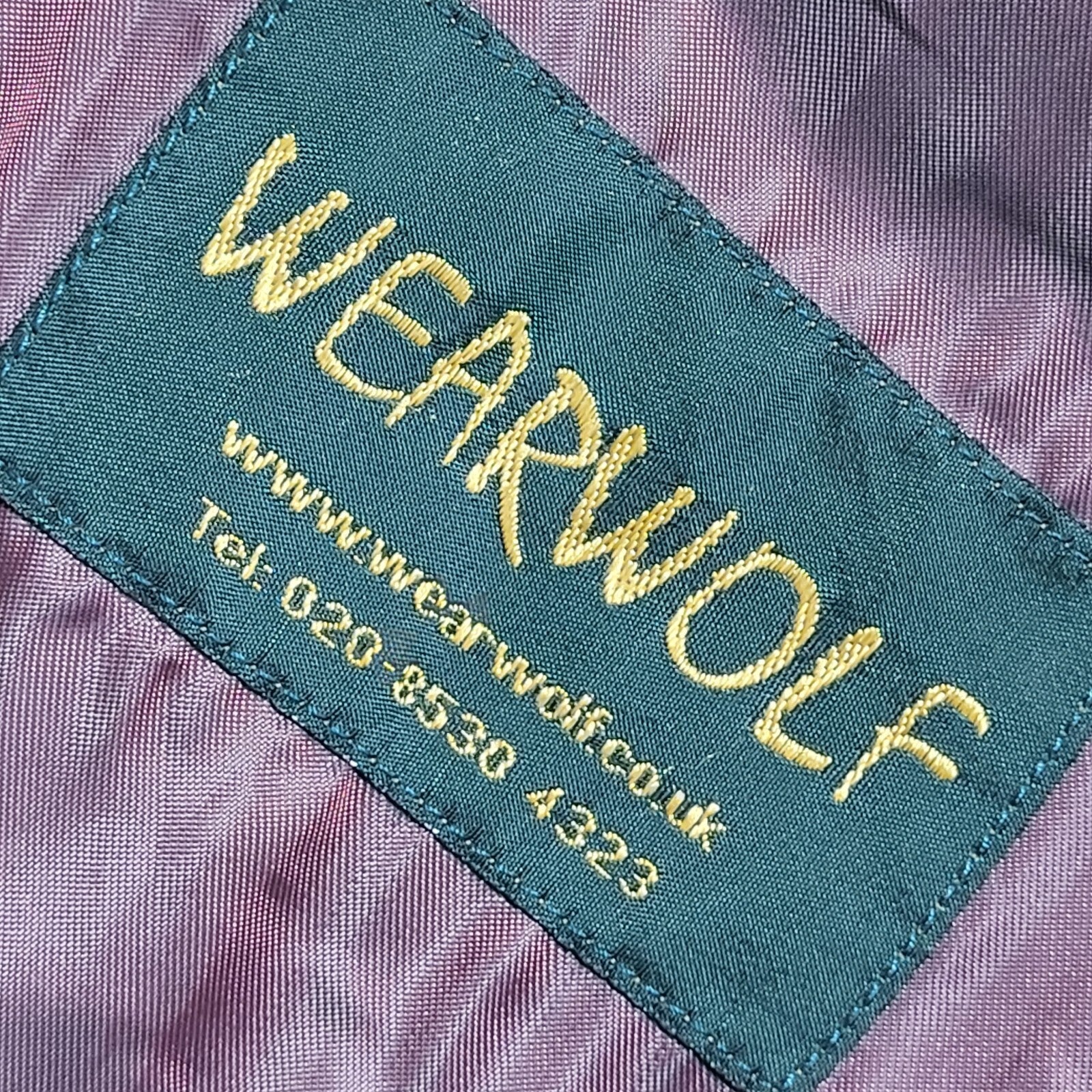 Wearwolf 80s Vintage Light Brown Zipped Suede Jacket Uk Men's Size XL