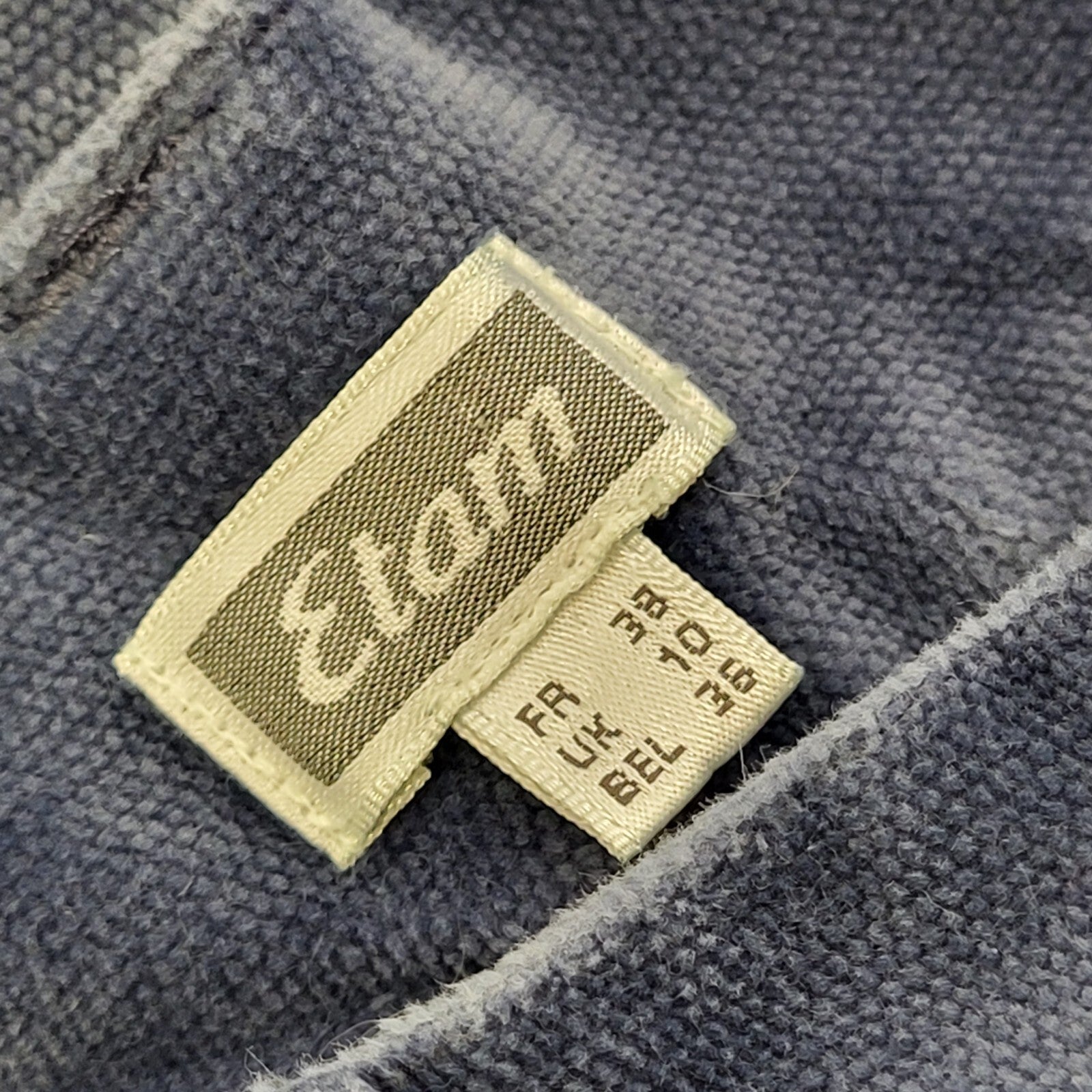 Etam Vintage 90's Dark Blue Bootcut Cord Trousers Uk Women's Size 10 W28 L30
