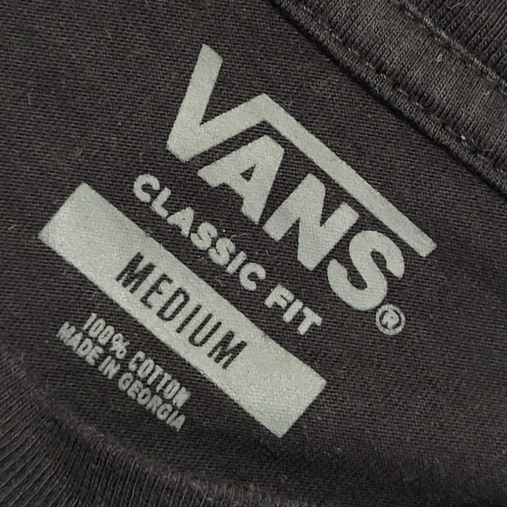 Vans Vintage Y2k Black Classic Fit T-Shirt Uk Men's Size M