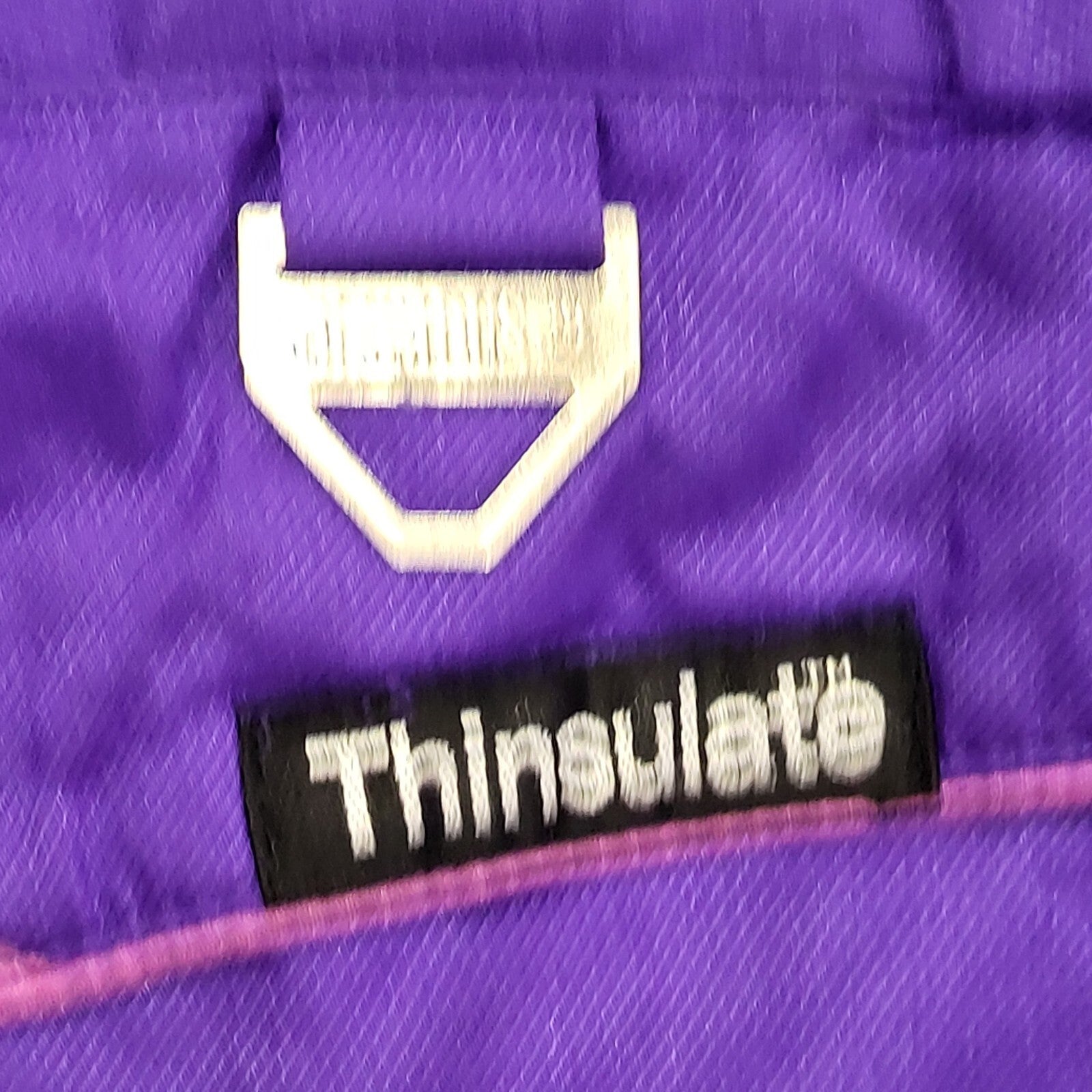Olympus Sports Purple 80s Vintage Zip & Snap Jacket Uk Women's Size 10