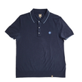 Pretty Green Y2K Blue Short Sleeve Polo Top Men's UK Size M