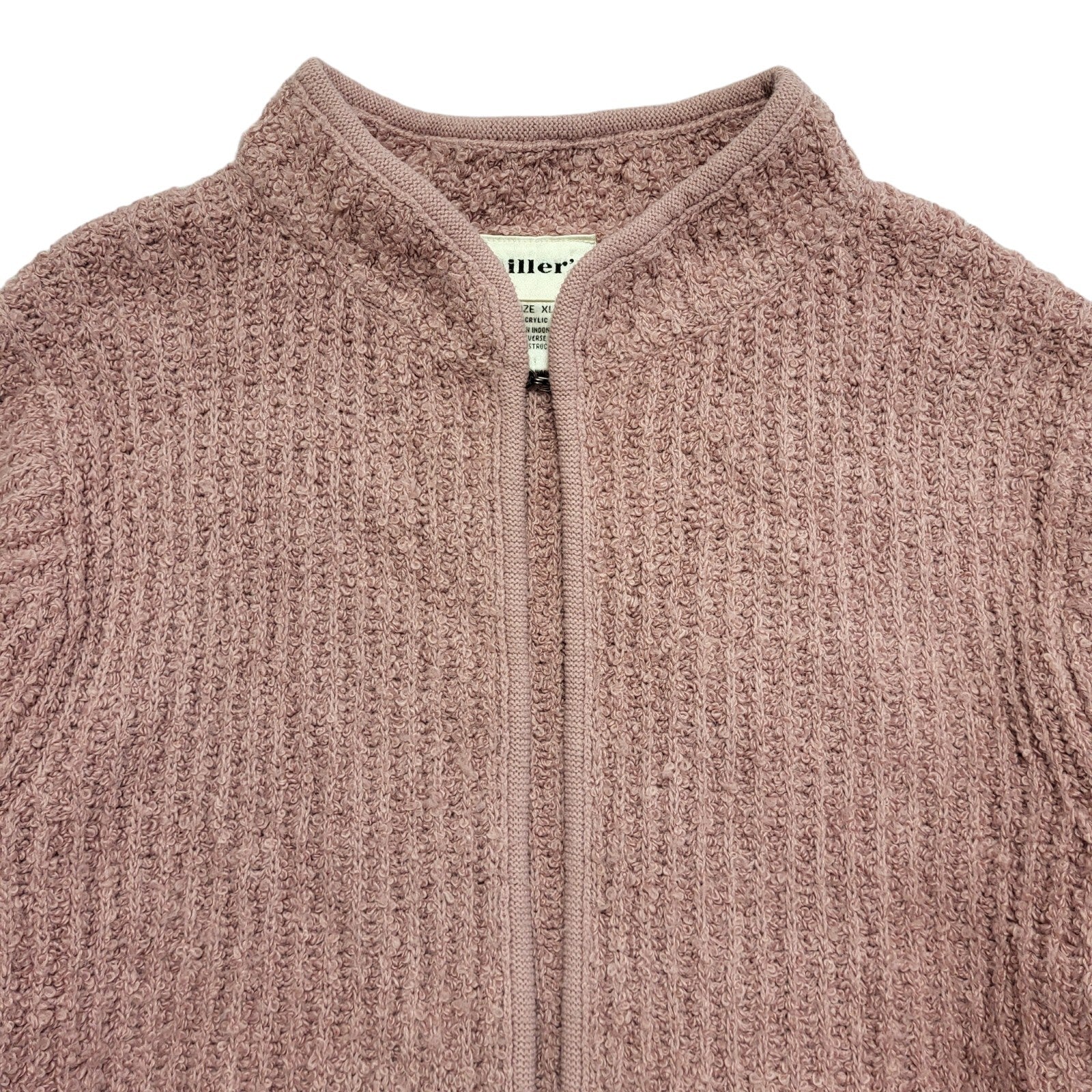Millers Vintage 90's Pink Open Front Cardigan UK Womens Size XL