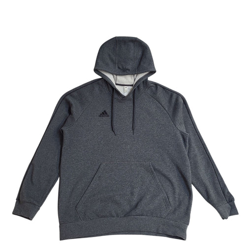 Adidas Sweatshirt Vintage Y2k Grey Pullover Hoodie Uk Men's Size XL