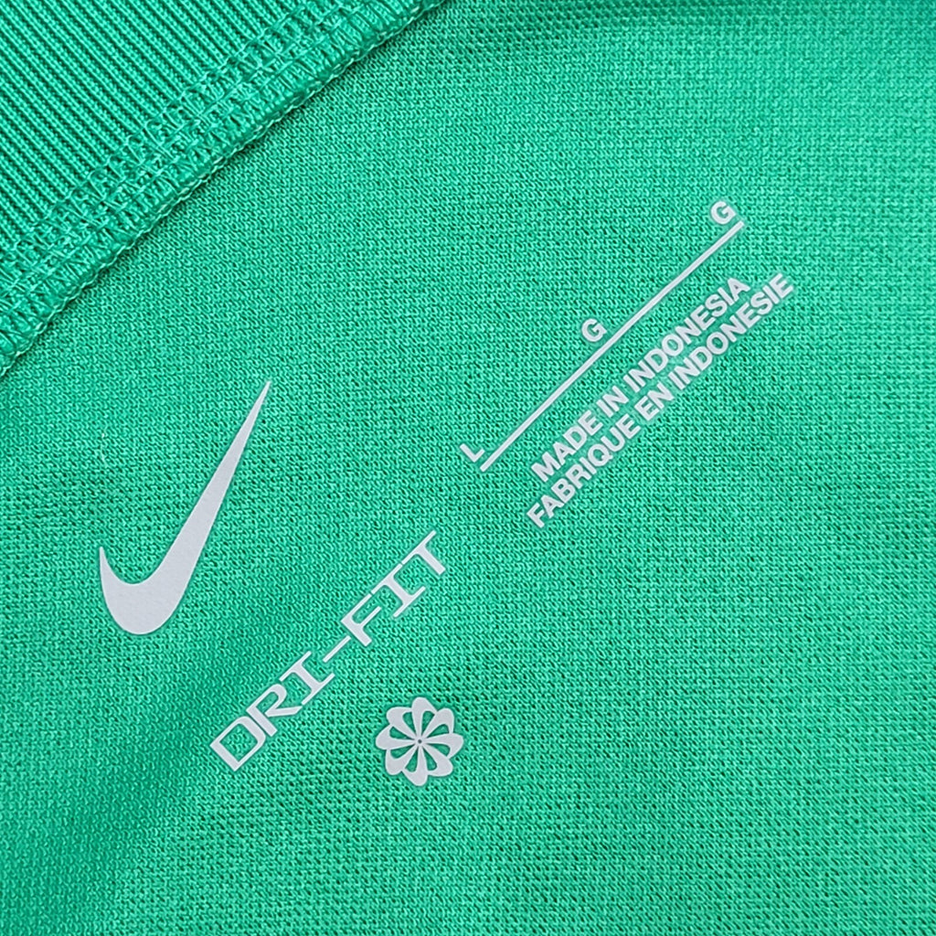 Nike Paris Saint Germain Green Training Football Shirt UK Men's Size L