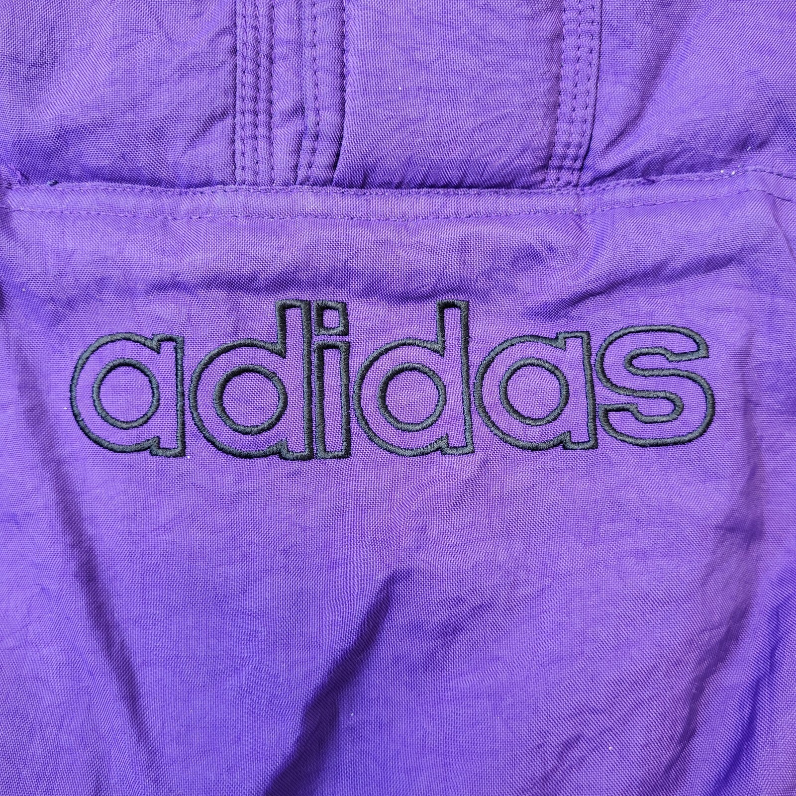 Adidas 1994 Vintage Purple Portland 1/4 Zip Pullover Sports Jacket Men's Size L