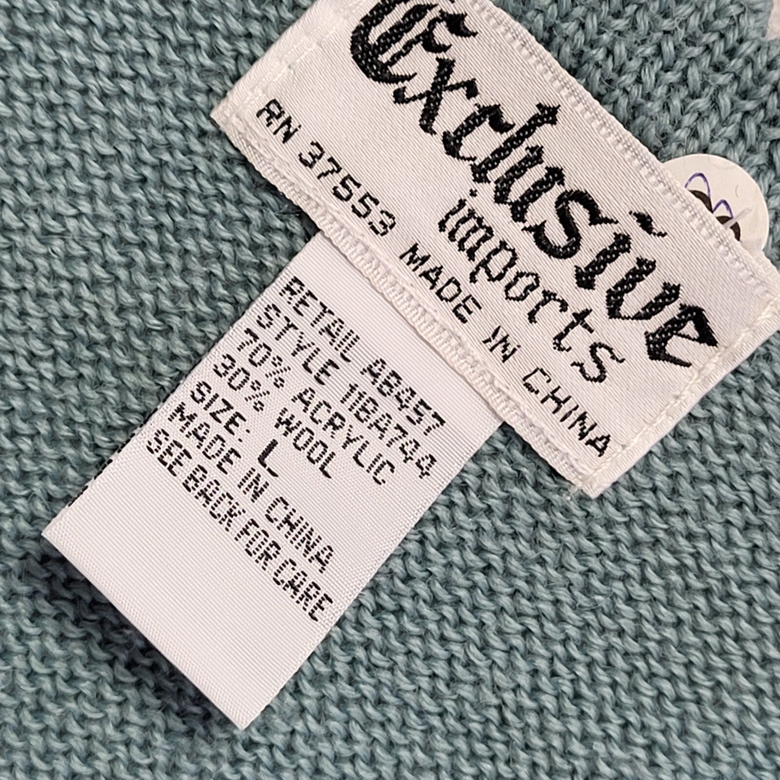 80s Vintage Green Button Sleeveless Knitted Cardigan Uk Women's Size Large