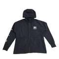 Nike Air Black Y2K Drawstring Full Zip Sports Hoodie UK Men's Size M