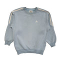 Adidas Vintage Y2K Baby Blue Sports Sweatshirt Girls Age 10-12 years