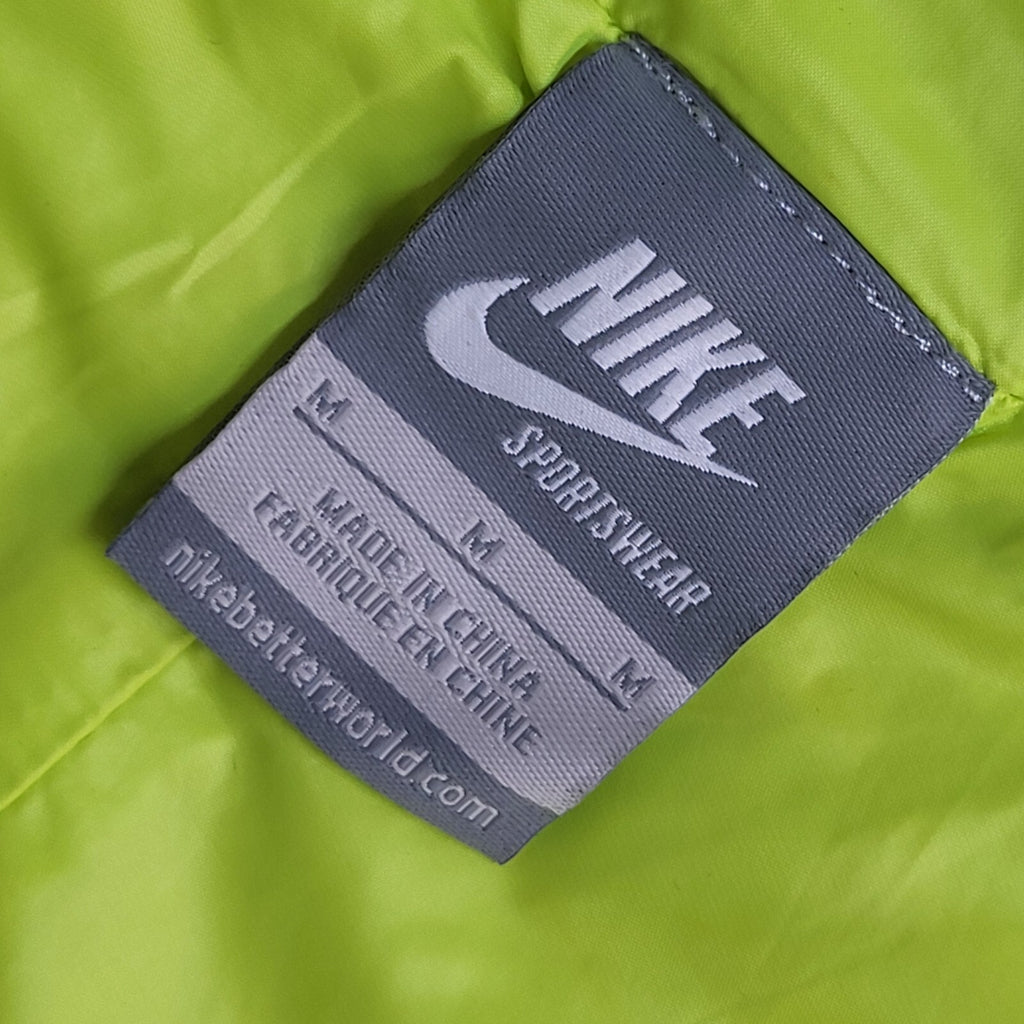 Nike Green 1/4 Zip Windbreaker Pullover Hoodie UK Women's Size M