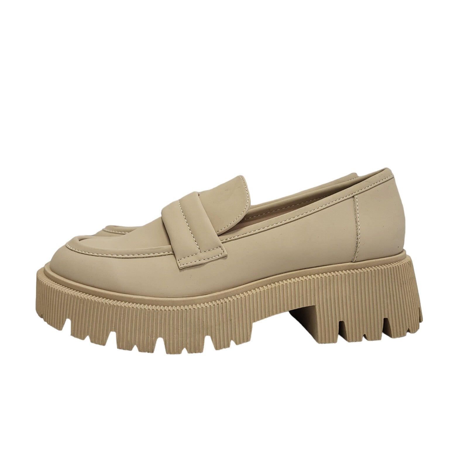 Catwalk Stone Faux Suede Slip-on Shoes Uk Women's Size 38
