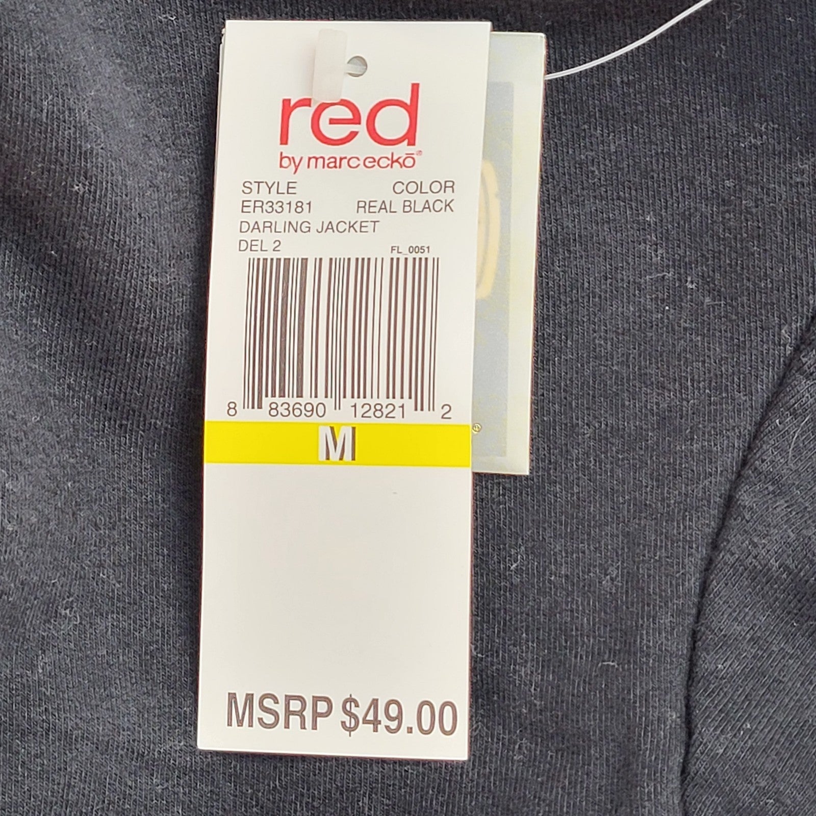 Red Marcecko Sweatshirt Hoodie Black Striped UK Women's Size M Bnwt