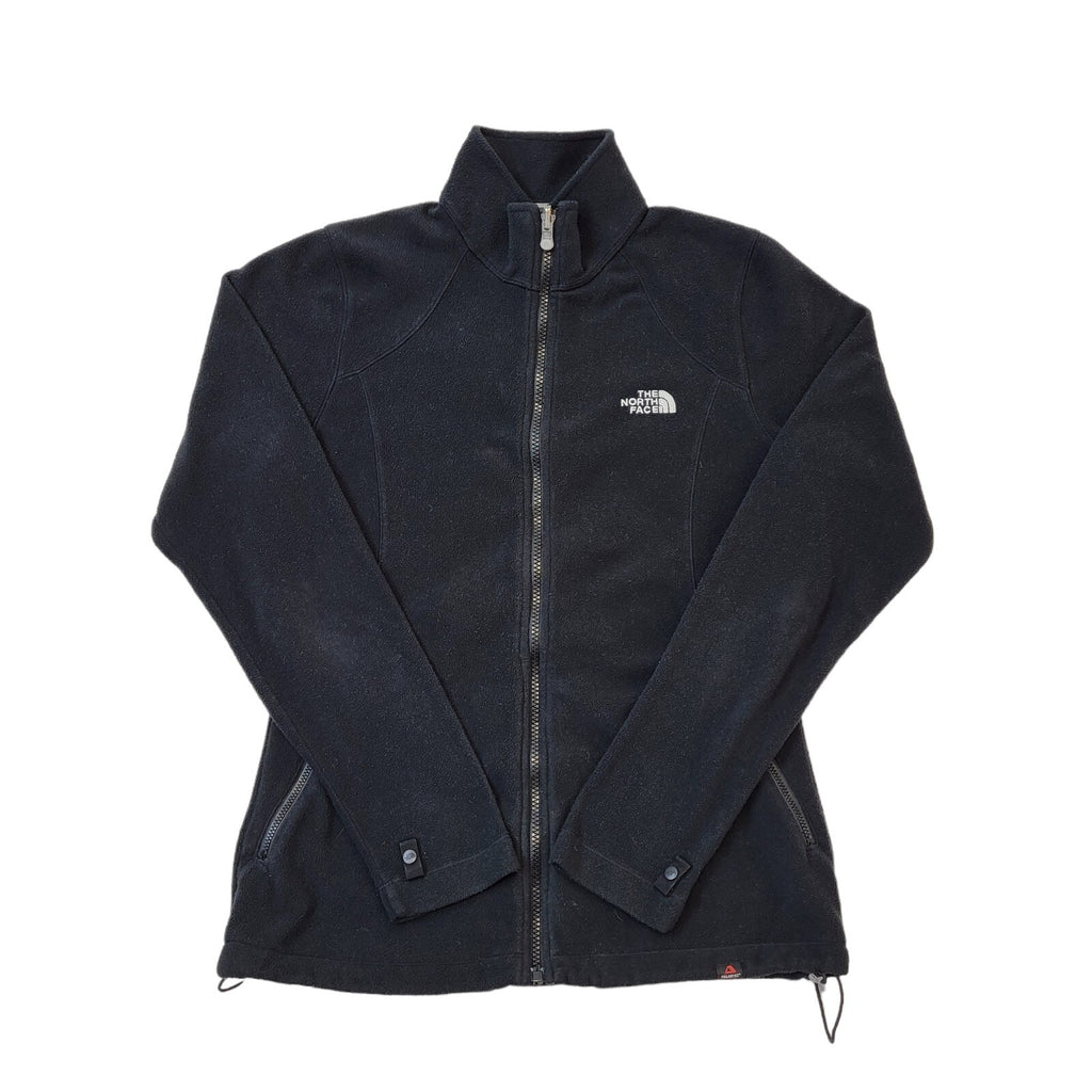 The North Face Black Full Zip Fleece Jacket Women's Size Medium.
