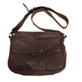 Radley Brown Zip Leather Medium Shoulder Bag Uk Women's Size 11" x 12"
