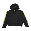 DKNY Black Cropped Hoodie UK Women's Size Large