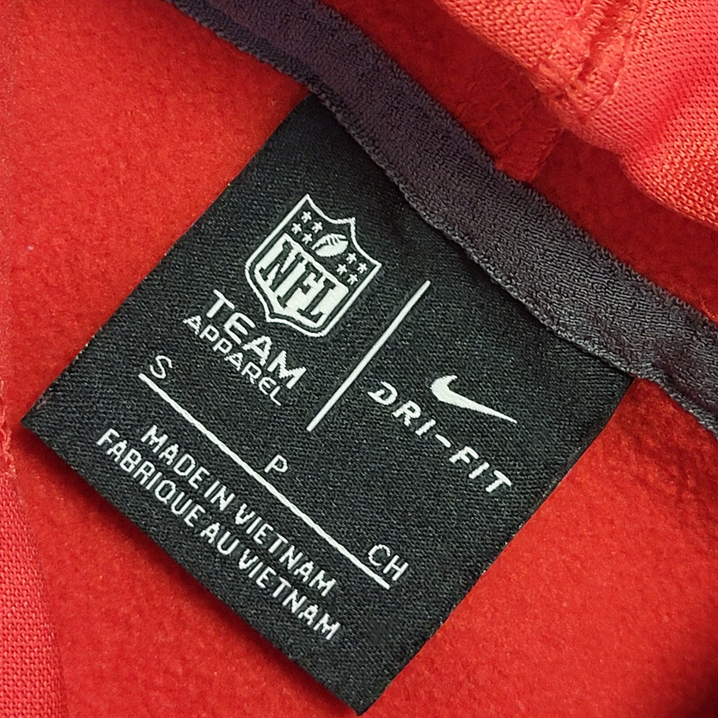 Nike NFL Team Dri-Fit Y2k Red Pullover Hooded Track Top Uk Men's Size S