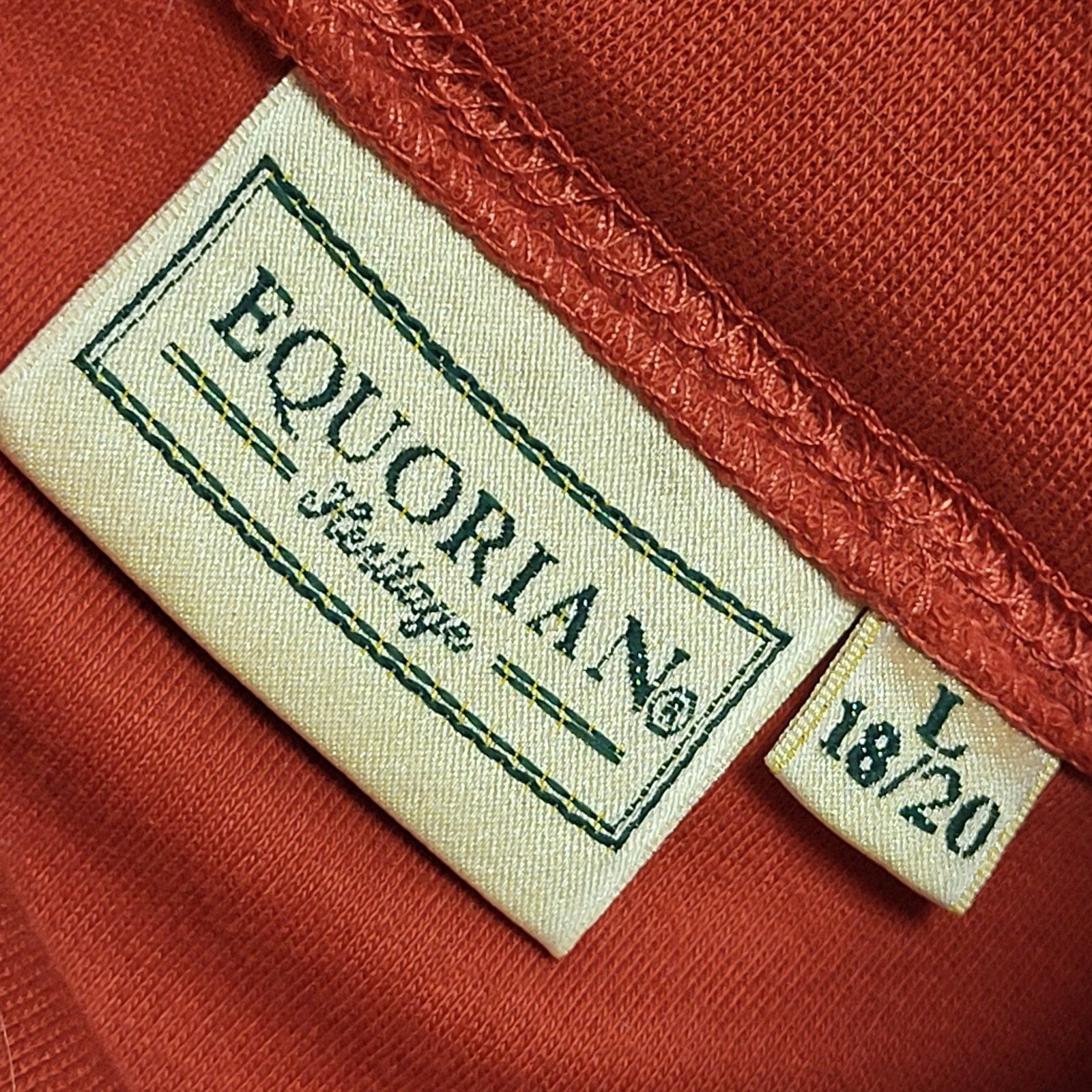 Equorian 90s Vintage Red Roll Neck Jumper Uk Women's Size L (18-20)