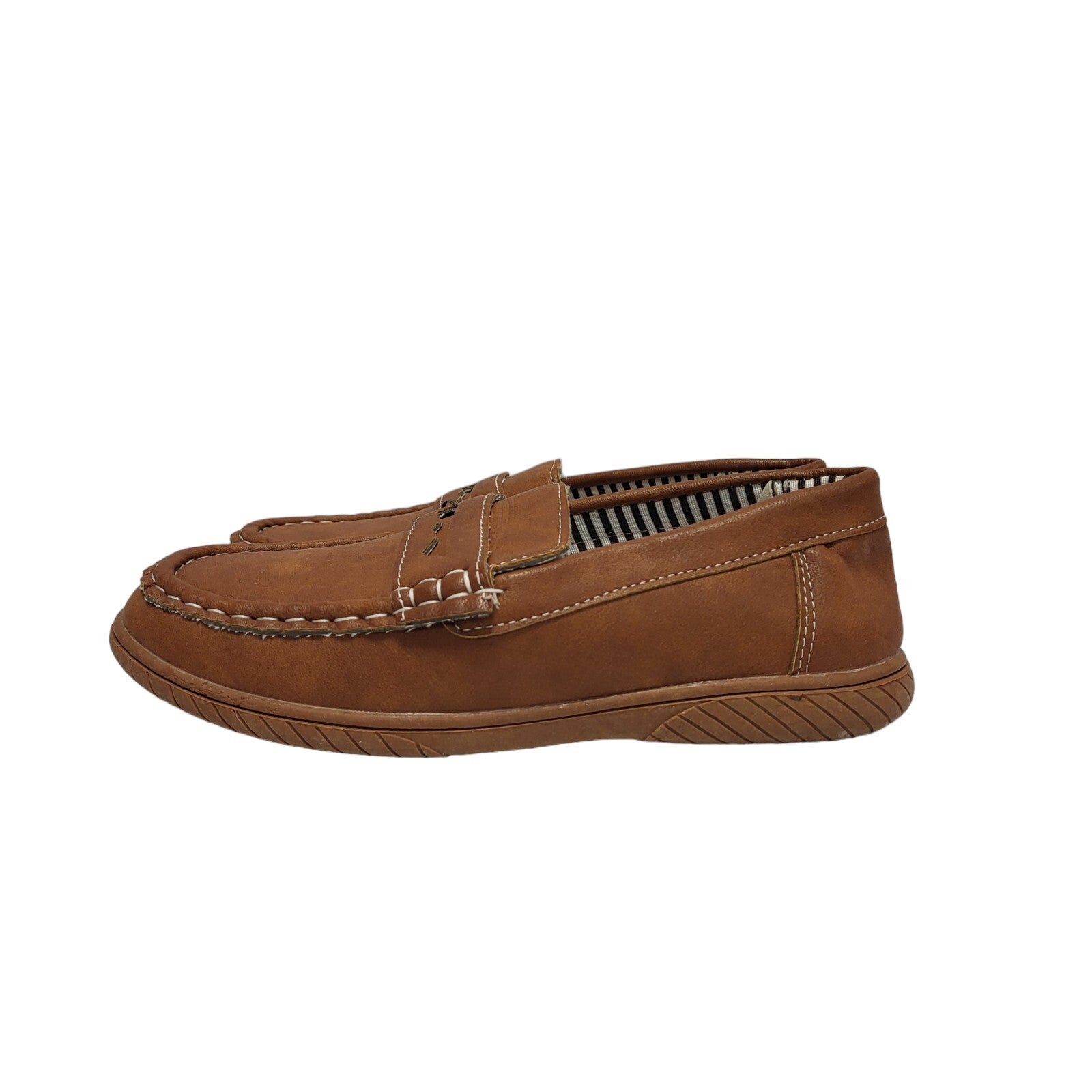 Mad Wax Brown Faux Suede Slip-on Shoes Uk Women's Size 5