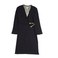 Joseph Ribhoff 90's Midi Dress Black Long Sleeve UK Women's Size 12