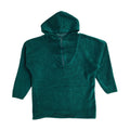 Vintage 90s Green Fleece Hooded Jacket Uk Women's Size Large