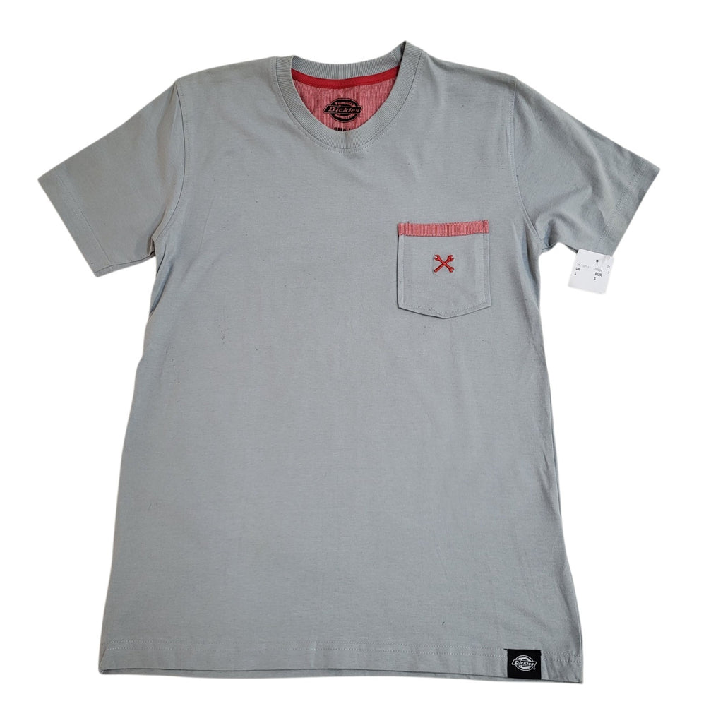 Dickies Green & Red Y2k Cotton Double Stitch T-Shirt Uk Men's Size S