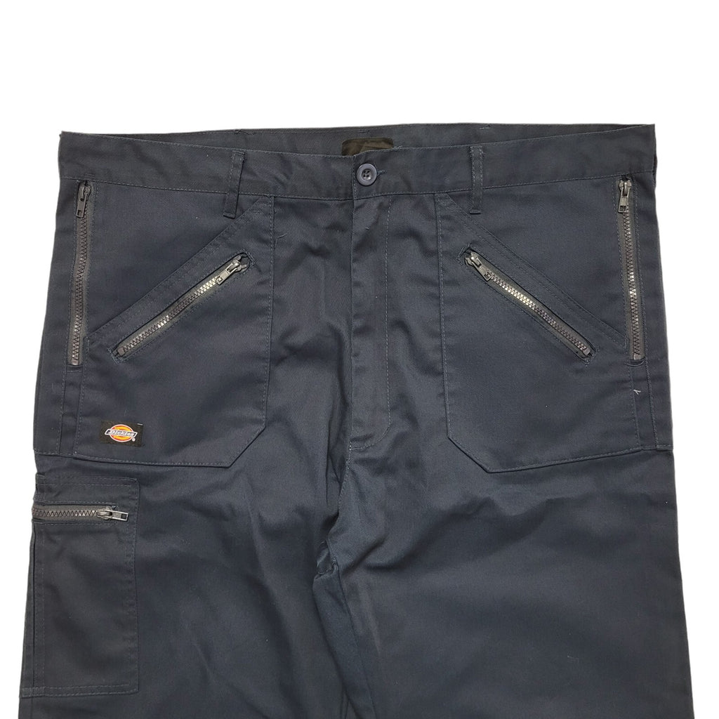 Dickies Blue Straight Leg Trousers Mens 42T UK Size 4XL W42 L34