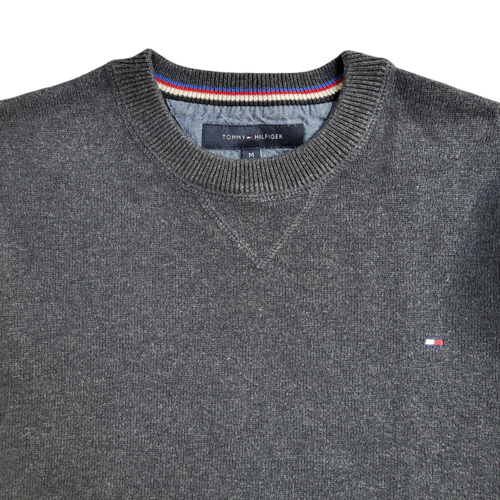 Tommy Hilfiger Vintage 90's Blue Round Neck Jumper UK Women's Size M