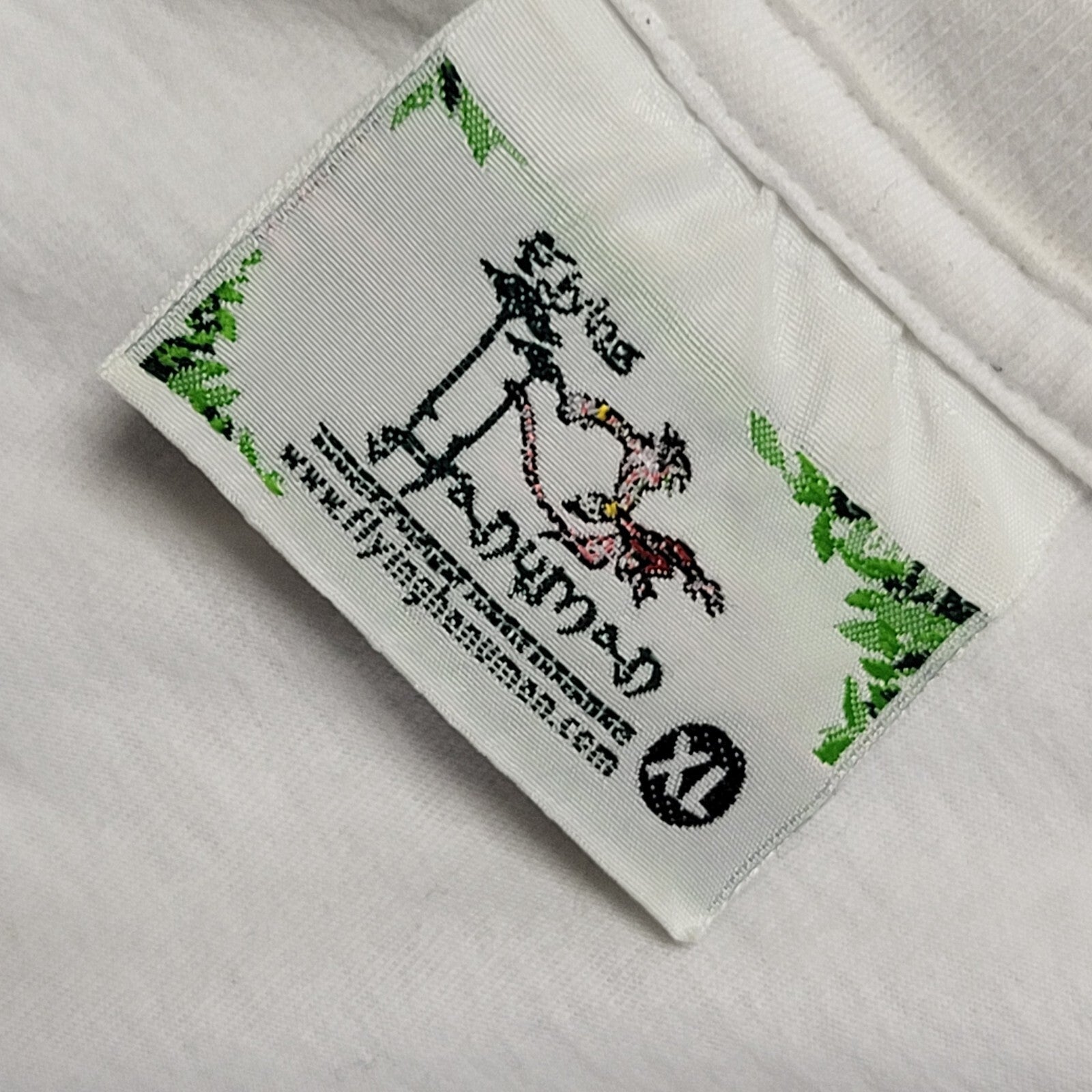 Flying Hanuman White Phukets Jungle Vintage Short Sleeve T-Shirt Mens Size XL