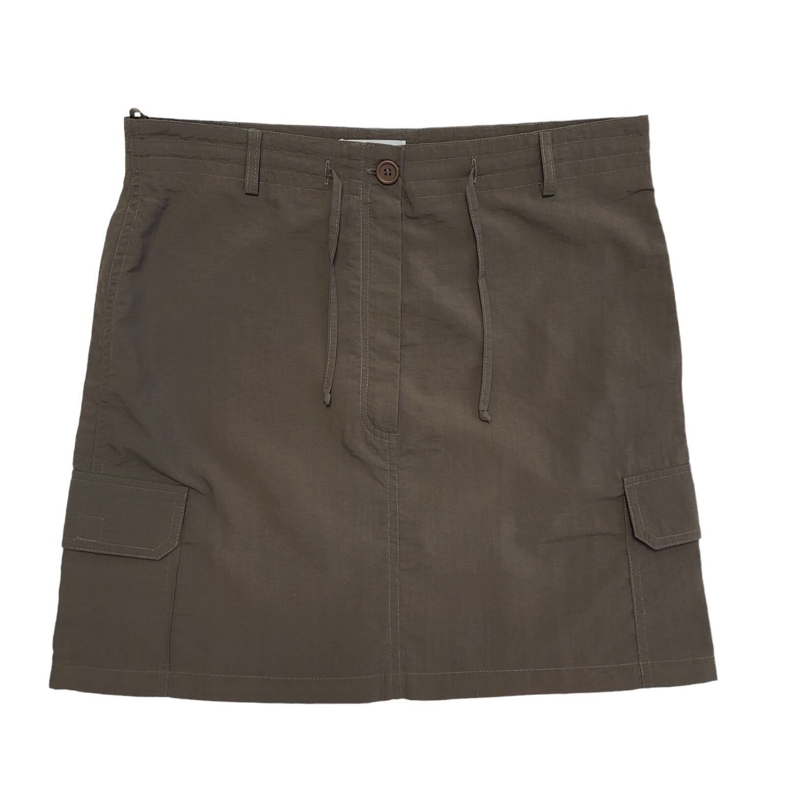 New Outfit Brown Vintage 90's Short Skirt Uk Women's Size 12 W30