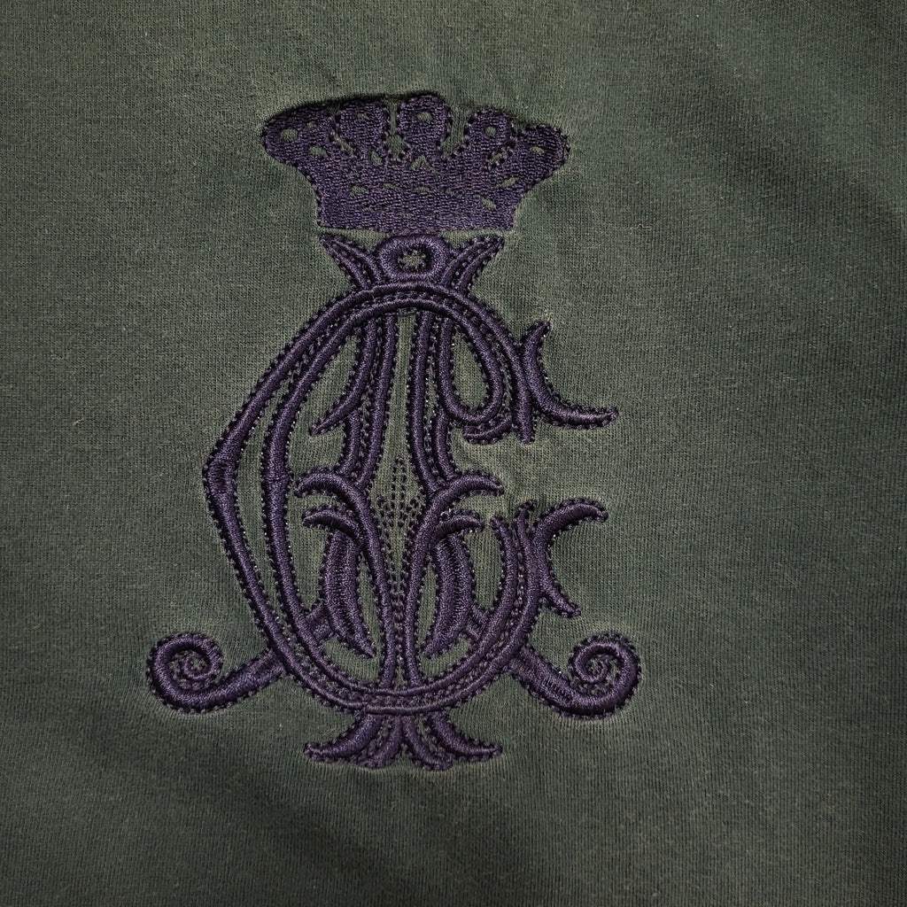 Christian Audiqier Vintage 90's  Green Short Sleeve T-Shirt Men's 3XL